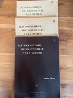Altvioolmethode Bratschenschule deel 1, 2 en 3, Gebruikt, Klassiek, Les of Cursus, Ophalen of Verzenden