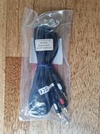 Audioverloopkabel van 3,5 jack naar 2x RCA, 3 meter lang, Ophalen, Nieuw, 2 tot 5 meter, Overige kabels