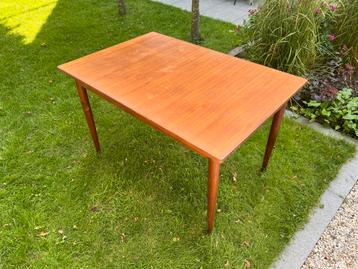 Vintage - jaren 50 60 - 50s 60s - eettafel - uitschuifbaar beschikbaar voor biedingen