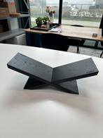 Boeenstandaard/ boekensteun - Eikenhout Zwart, Huis en Inrichting, Woonaccessoires | Wandplanken en Boekenplanken, Ophalen of Verzenden