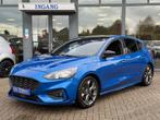 Ford Focus 1.0 EcoBoost ST Line Airco Lmv Navi Cruise Afnemb, Auto's, 125 pk, Gebruikt, Blauw, Origineel Nederlands