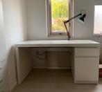 IKEA bureau wit, Huis en Inrichting, Bureaus, Ophalen, Gebruikt, Bureau