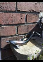 Flesopener, kroonkurk opener in vorm van dolfijn, verzilverd, Antiek en Kunst, Ophalen of Verzenden