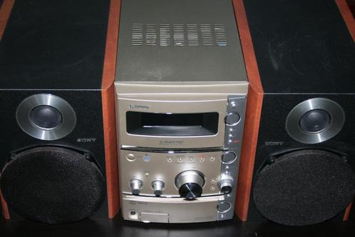 sonystereoset mini CMT CZP3, Audio, Tv en Foto, Stereo-sets, Cassettedeck, Cd-speler, Speakers, Sony, Ophalen of Verzenden