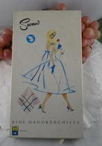 Vintage retro Swan doosje met zakdoeken, Ophalen of Verzenden
