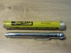 Vintage Aerite bandendrukmeter bandenspanningsmeter in blik, Ophalen of Verzenden, Gebruikt