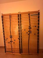 2 Lattenbodems 80x200 - Geschikt voor 160x200 Bed, Huis en Inrichting, Slaapkamer | Matrassen en Bedbodems, Ophalen, Tweepersoons