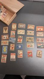Verzameling vintage luciferdoosjes – 81 stuks
Voorkant, Ophalen of Verzenden, Gebruikt