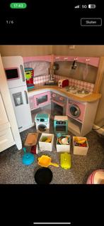 Speelkeuken, Kinderen en Baby's, Speelgoed | Speelkeukens, Ophalen, Zo goed als nieuw, Hout