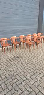 Stoelen horeca bistro thonet mancave bar, Huis en Inrichting, Stoelen, Ophalen, Gebruikt, Bruin, Geen