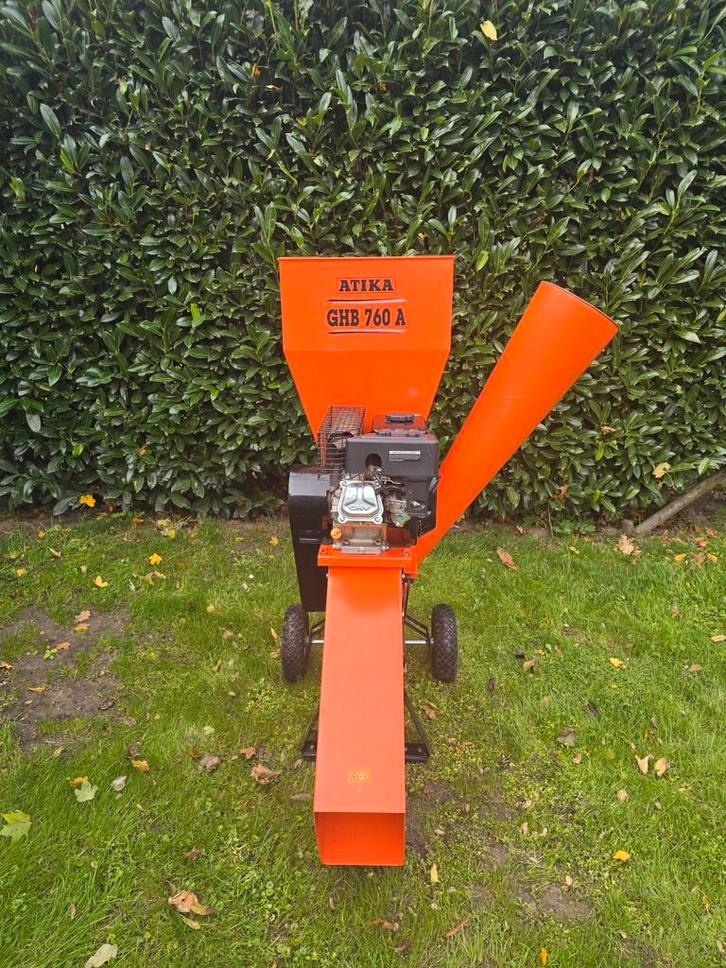 Atika Hakselaar GHB 760 A - Krachtige Tuinhulp!, Tuin en Terras, Hakselaars, Gebruikt, Benzine, Ophalen