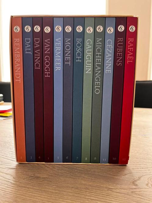 12 boeken over beroemde schilders! Serie Grootste Meesters, Boeken, Hobby en Vrije tijd, Zo goed als nieuw, Tekenen en Schilderen