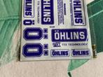 Ohlins stickerset compleet, Motoren, Accessoires | Stickers