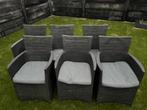 6 tuinstoelen, Ophalen, Gebruikt, Kunststof