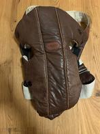 BabyBjörn Lederen Draagzak Limited Edition, Gebruikt, Ophalen of Verzenden, Buik, Baby Björn