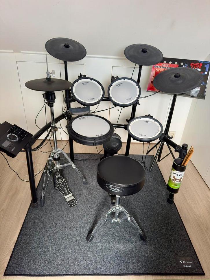 Roland TD-17KVX electronisch drumstel, Muziek en Instrumenten, Drumstellen en Slagwerk, Gebruikt, Roland, Elektronisch, Ophalen