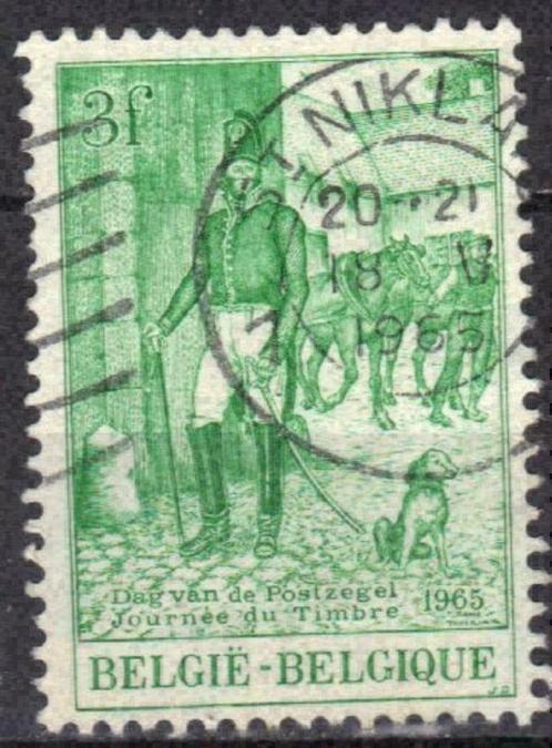 Belgie 1965 - Yvert/OBP 1328 - Dag van de postzegel (ST), Postzegels en Munten, Postzegels | Europa | België, Gestempeld, Verzenden
