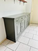 Grijze Kast met Lades en Deurtjes - Veel Opbergruimte, Antiek en Kunst, Ophalen of Verzenden