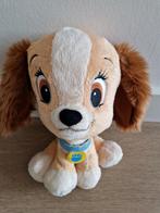 Knuffel Lady en de Vagebond Disney Nicotoy hond K8159, Ophalen of Verzenden, Zo goed als nieuw, Hond