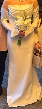 Trouwjurk / galajurk, Kleding | Dames, Gelegenheidskleding, Ophalen, Galajurk, Wit, Zo goed als nieuw