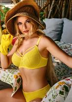 Marlies Dekkers Space Odyssey citrusgele BH 90D, Kleding | Dames, Marlies Dekkers, Ophalen of Verzenden, Geel, BH