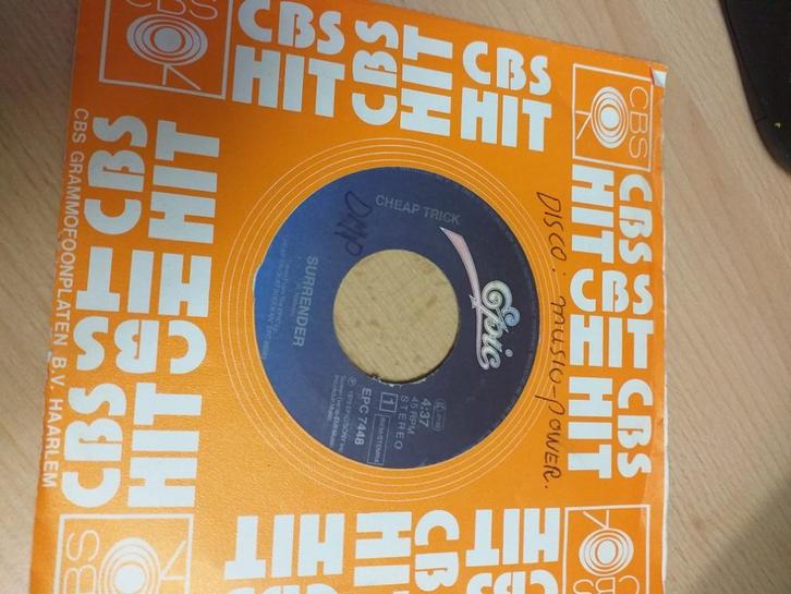 Cheap Trick – Surrender, Cd's en Dvd's, Vinyl Singles, Gebruikt, Single, Pop, 7 inch, Ophalen of Verzenden