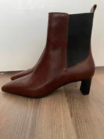 Nieuw met prijsk bruine leren enkellaarsjes van Mango mt 38, Kleding | Dames, Schoenen, Mango, Bruin, Lage of Enkellaarzen, Nieuw