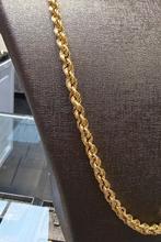 Ropchain rope ketting 14k goud, Sieraden, Tassen en Uiterlijk, Ophalen of Verzenden, Nieuw, Goud, Goud