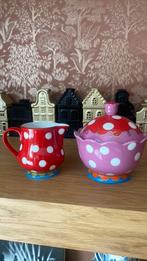 Oilily suikerpotje en malkkannetje, Ophalen, Zo goed als nieuw