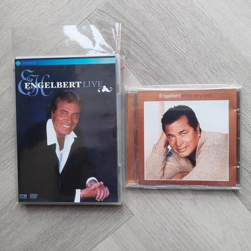 Engelbert Humperdinck / Engelbert Live + At His Very Best, Cd's en Dvd's, Dvd's | Muziek en Concerten, Zo goed als nieuw, Muziek en Concerten