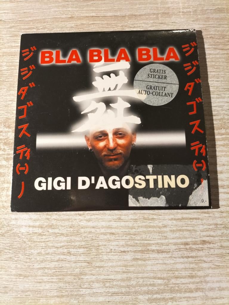 Gigi d'agostino - bla bla bla, Ophalen of Verzenden, Dance