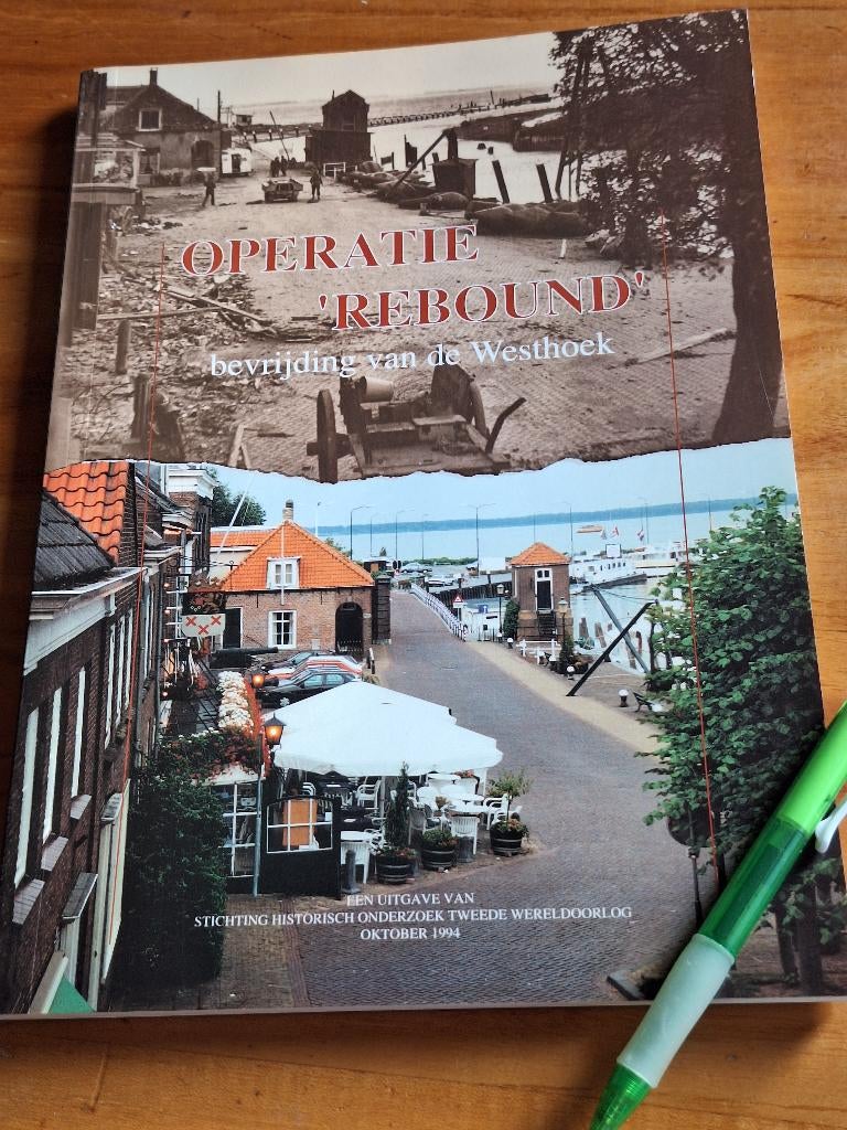 Operatie Rebound bevrijding van de Westhoek okt/nov1944, Boeken, Ophalen of Verzenden, Tweede Wereldoorlog, Zo goed als nieuw