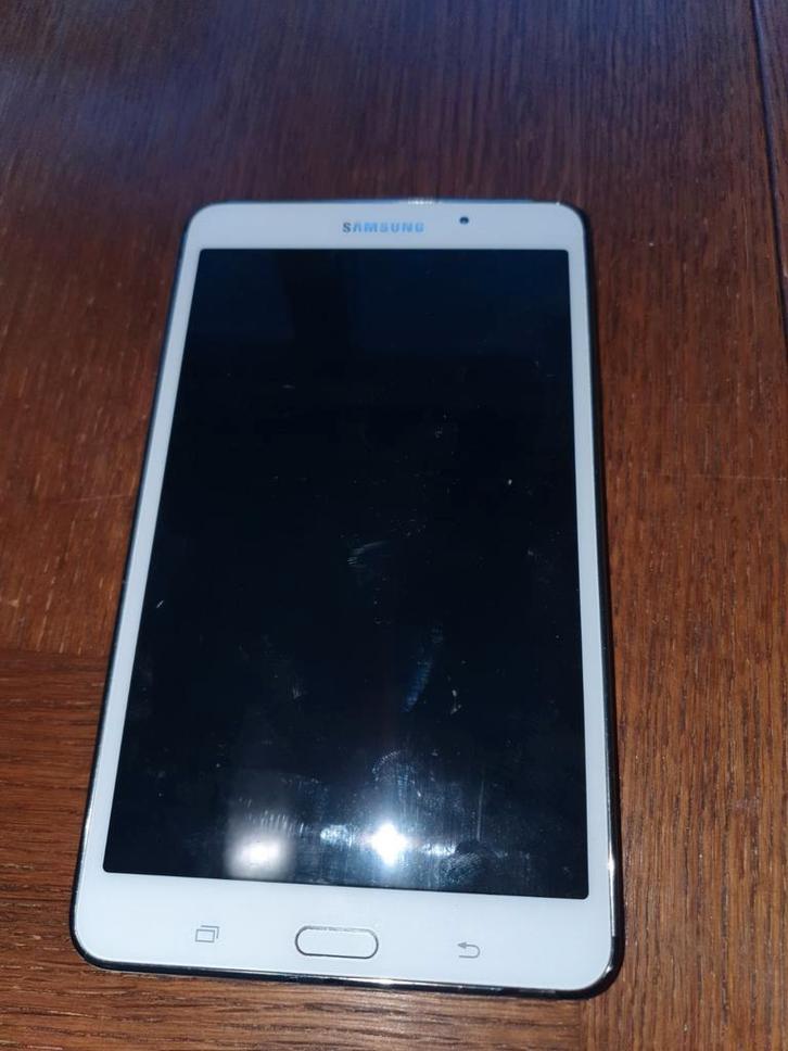 Samsung Galaxy Tab 4 SM-T230 - 8GB, Computers en Software, Android Tablets, Gebruikt, Wi-Fi, 7 inch of minder, 16 GB, Uitbreidbaar geheugen