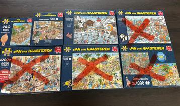 Puzzels Jan van Haasteren beschikbaar voor biedingen