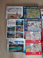 Partij puzzels te koop, Ophalen of Verzenden, 500 t/m 1500 stukjes