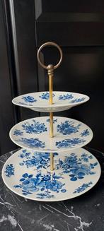 Delfts Blauw Etagère - Oma's Erfstuk, Ophalen of Verzenden, Zo goed als nieuw