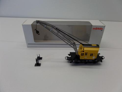 Marklin Märklin 4671 H0 Kraanwagen van de DB, Hobby en Vrije tijd, Modeltreinen | H0, Zo goed als nieuw, Wagon, Wisselstroom, Märklin