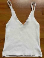 Crop-top, maat S (Stradivarius), Wit, Ophalen of Verzenden, Zo goed als nieuw, Stradivarius