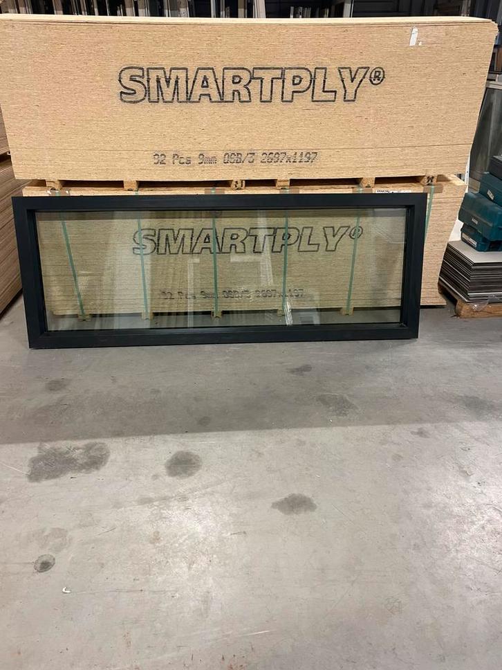 Kunststof kozijn met tripleglas 243*90, Tuin en Terras, Schuttingen, Zo goed als nieuw, Kunststof, Minder dan 1 meter, Minder dan 3 meter