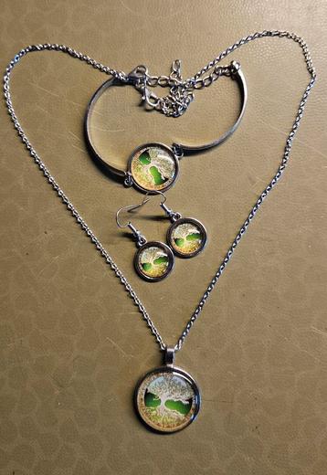 Ketting Set - Tree of Life - Nieuw beschikbaar voor biedingen