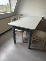 Eetkamertafel, Huis en Inrichting, Tafels | Eettafels, Ophalen, Gebruikt, 100 tot 150 cm, 50 tot 100 cm
