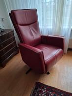 Prominent Sta/op relax stoel, rood, Ophalen, Relax, Twee, Leer