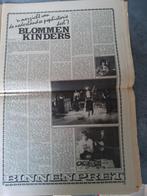 Armand: Blommenkinders pophistorie a3 formaat Jan 1976, Ophalen of Verzenden, Zo goed als nieuw, Poster, Artwork of Schilderij