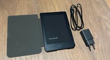 Kobo Clara HD - Zwart | als nieuw incl luxe Fintie hoes beschikbaar voor biedingen
