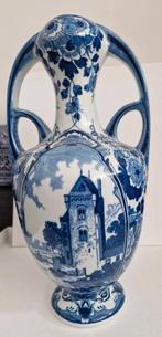 Vaas delfsblauw Mosa Maastricht, Antiek en Kunst, Ophalen of Verzenden