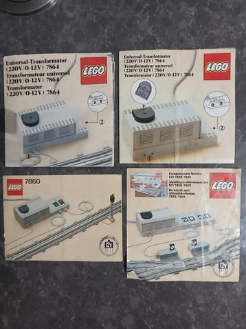 Lego 12V Tranformator/Wissels/Stoplicht/Treinrails beschikbaar voor biedingen