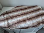 Kleedje (nep)vacht (nieuw), 50 tot 100 cm, Nieuw, Bruin, Rechthoekig