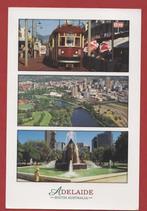 Australie - Adelaide (o.a. Tram en luchtfoto) - 2003, Verzamelen, Ansichtkaarten | Buitenland, Ophalen of Verzenden, 1980 tot heden