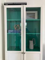 IKEA Billy/Oxberg boekenkast, 80x28x202, wit met groen, Huis en Inrichting, Ophalen, 200 cm of meer, 50 tot 100 cm, Modern