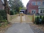 Eiken Toegangspoort IP01 | 4.00m totaal | LEEGVERKOOP!!, Ophalen, 100 tot 150 cm, Nieuw, Hout
